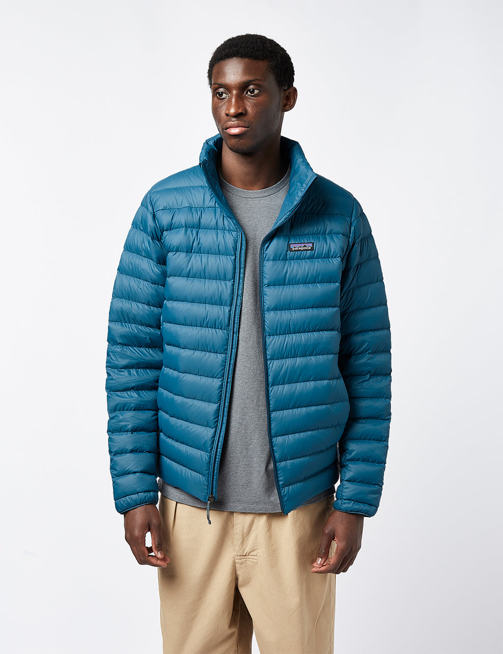 Blue patagonia down jacket Clearance