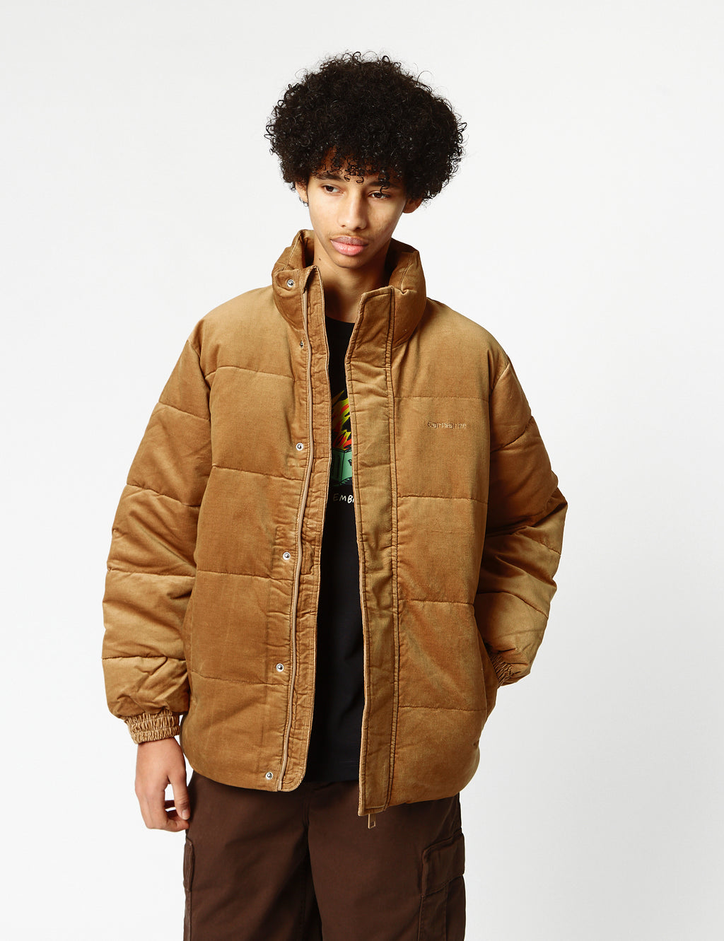 Carhartt モッズコート トラッパージャケット 2way キャメル L Carhartt-WIPレイトン ジャケット - ジャスパー キャメル/ジャスパー
