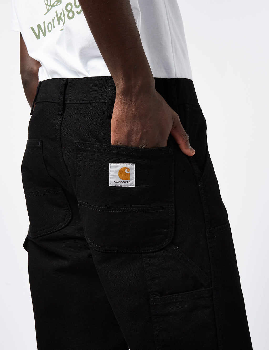 Carhartt ruck single hotsell knee pant black