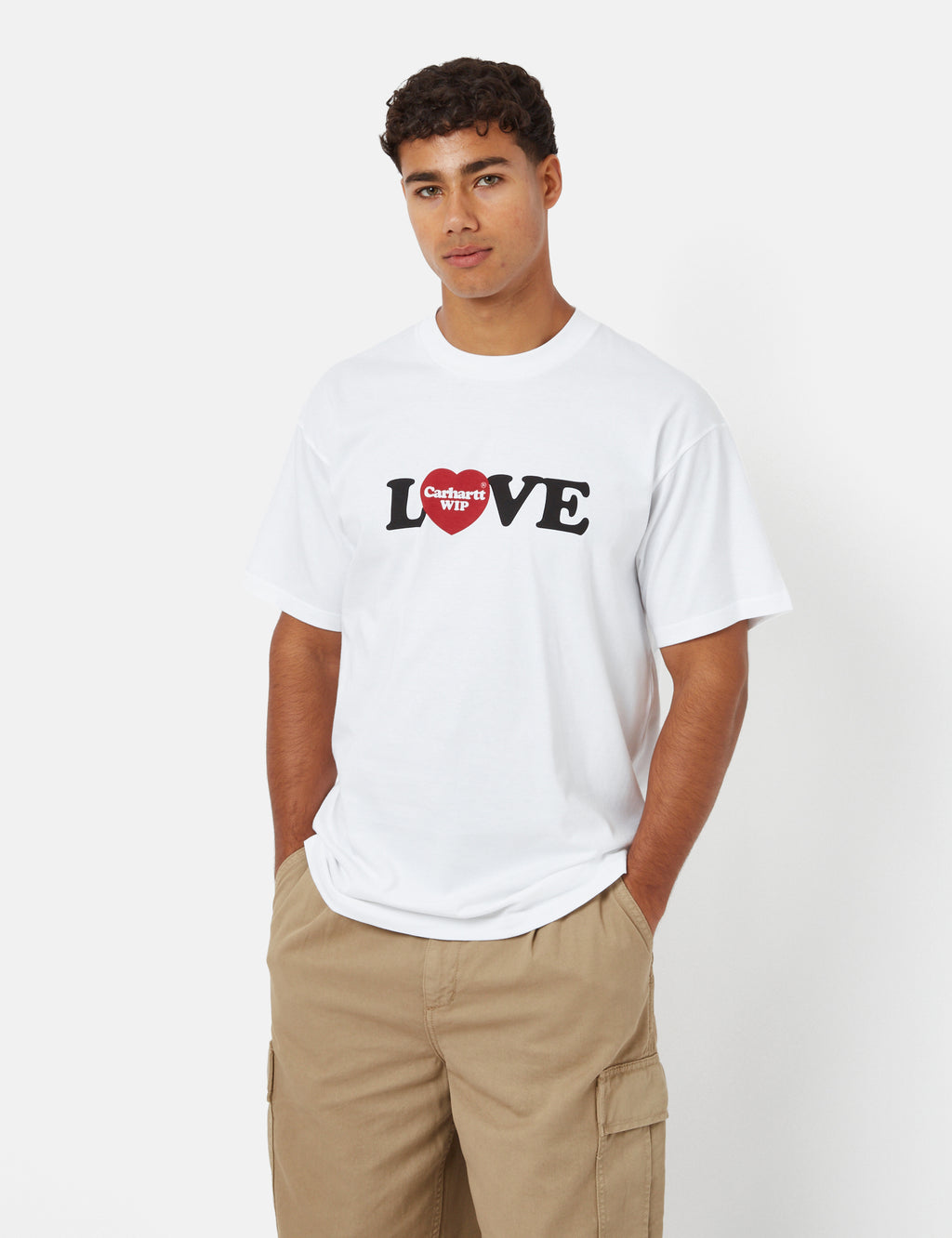 Carhartt-WIP Love T-Shirt (Organic) - White I Urban Excess. – URBAN EXCESS