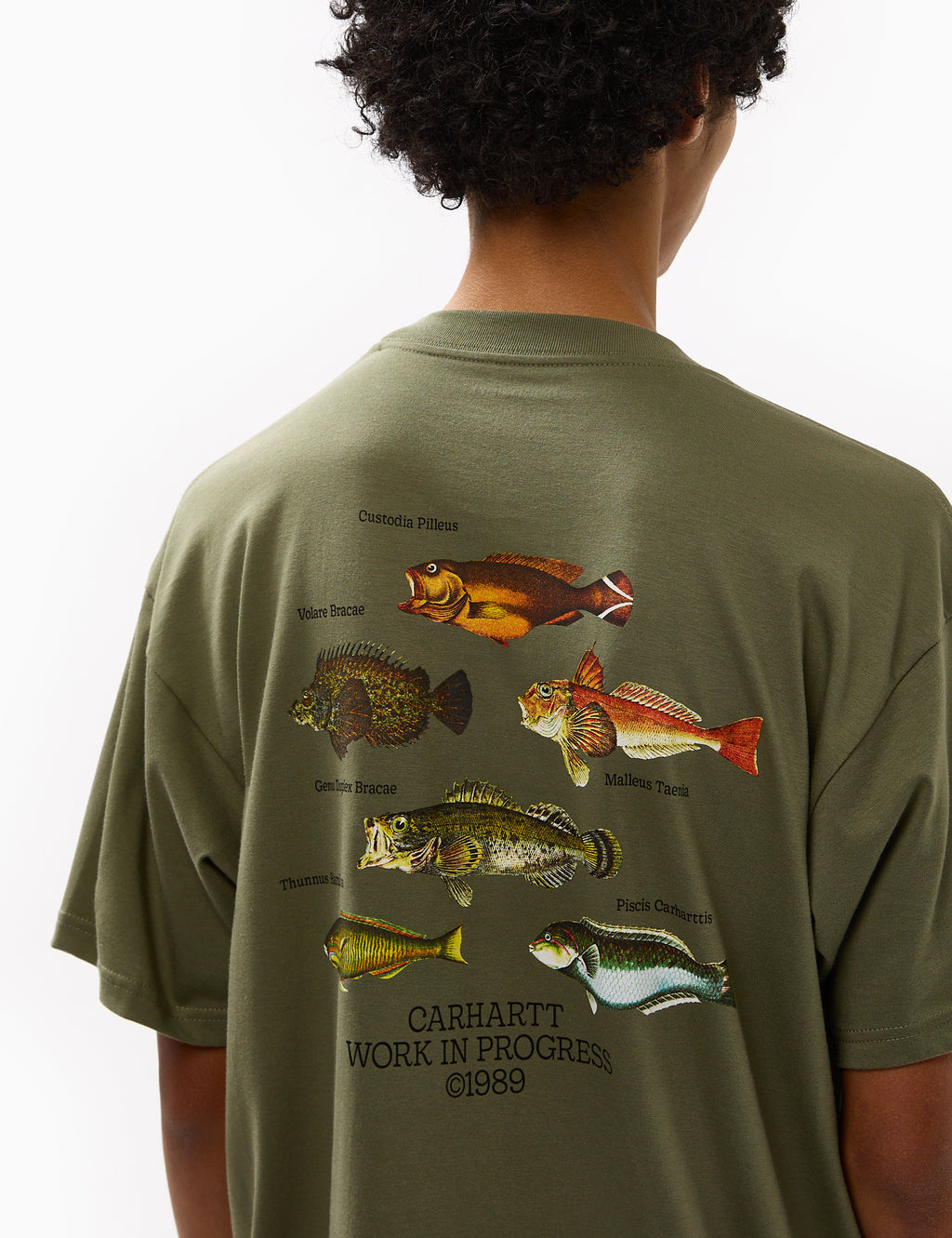 Carhartt-WIP Fish T-Shirt (Loose) - Dollar Green