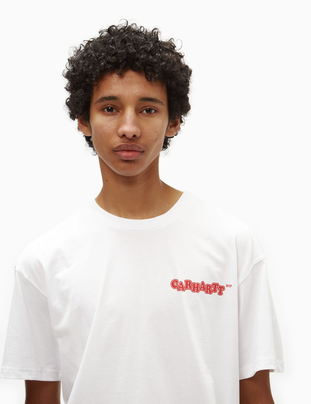 CarharttWIP Fast Food TShirt (Loose) White/Red Urban Excess
