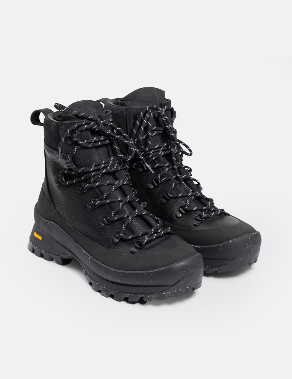 Norse Projects Leather Hiking Boot Black I Urban Excess. URBAN EXCESS