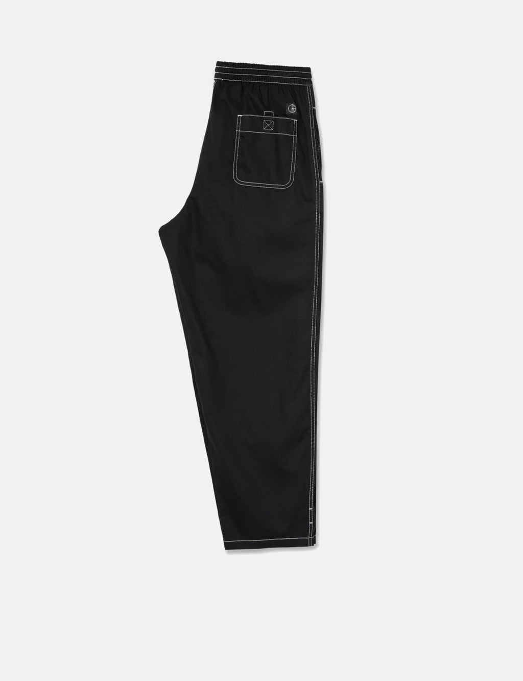 Polar Skate Co. Contrast Surf Pants Black/White Urban Excess