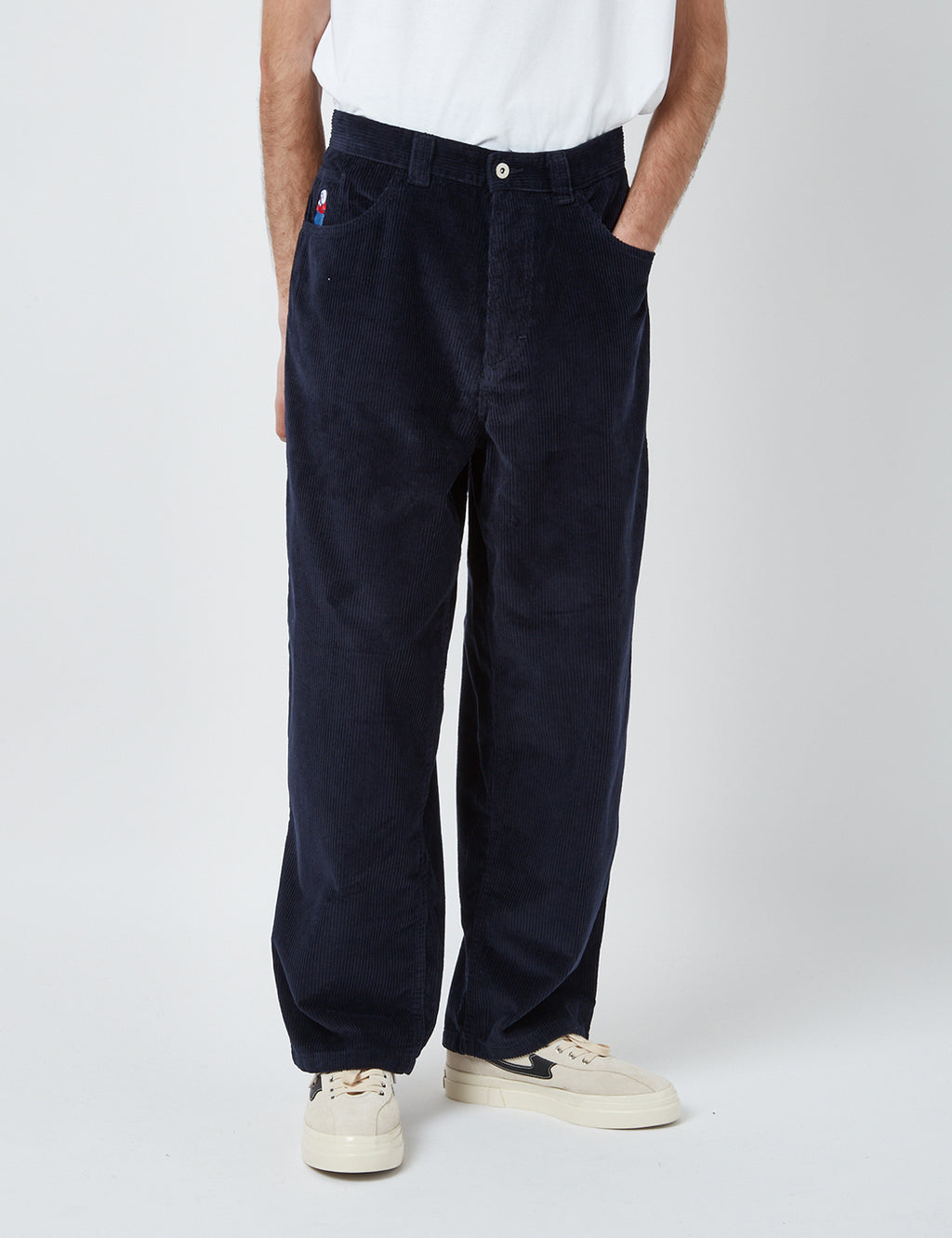 Polar Skate Co. Big Boy Trousers (Cord) - Navy Blue