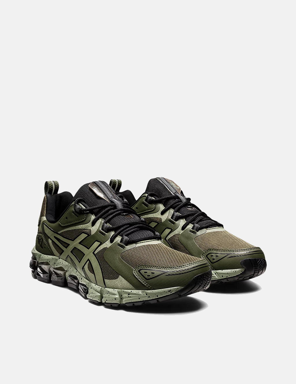ASICS Gel Quantum 180 Trainers Olive Canvas Lichen Green I UE. URBAN EXCESS