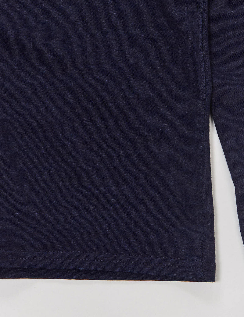 Levis Sunset Pocket Long Sleeve T-Shirt - Indigo Blue