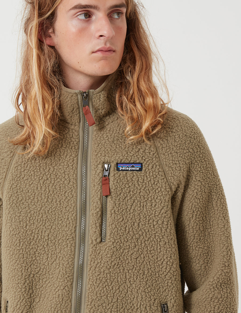 Patagonia retro pile pullover sage khaki Clearance
