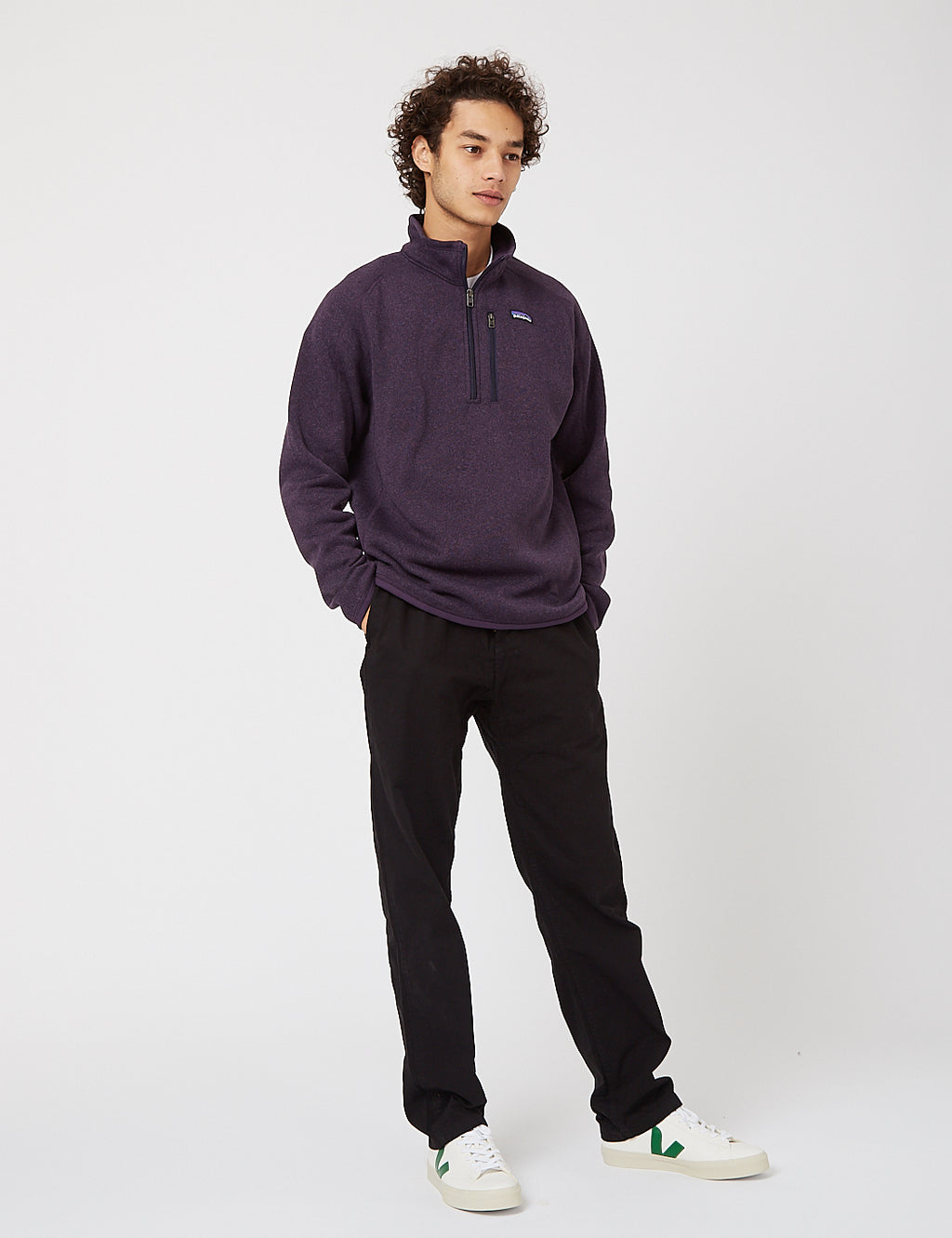 Patagonia better sweater piton purple Clearance
