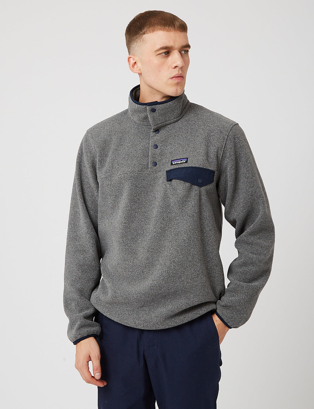 Patagonia Light Weight Synch Pullover - Nickel Grey