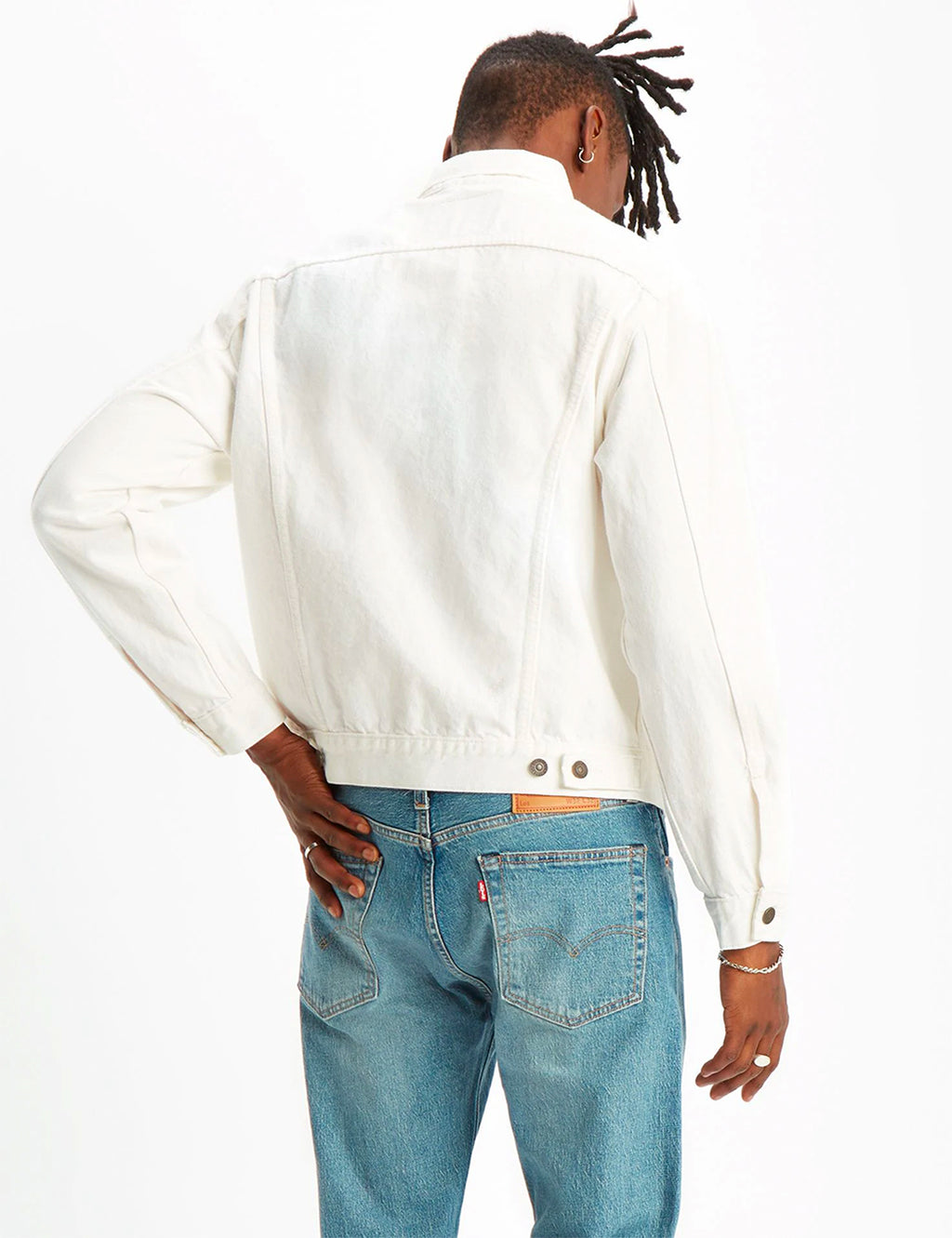 Levis Vintage Fit Trucker Jacket - White Out I URBAN EXCESS.