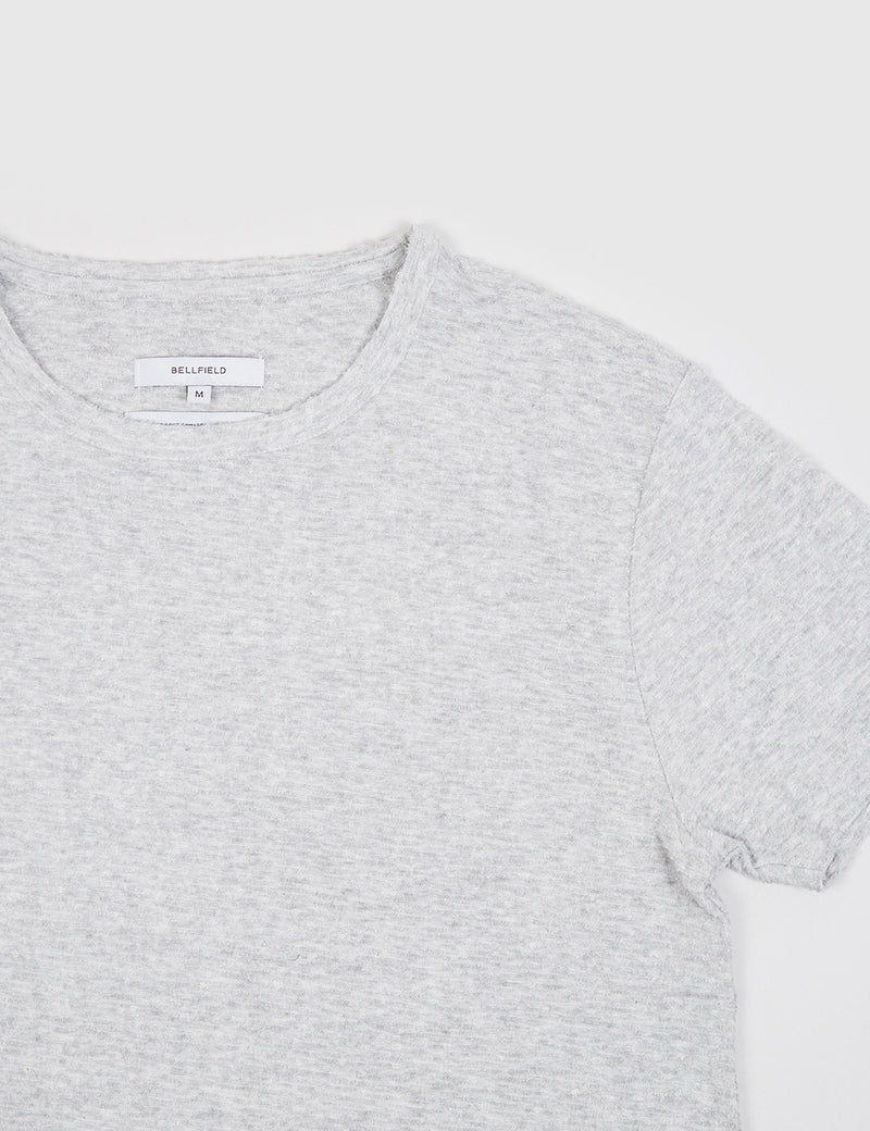 Bellfield Maywood Jacquard T-Shirt - Grey