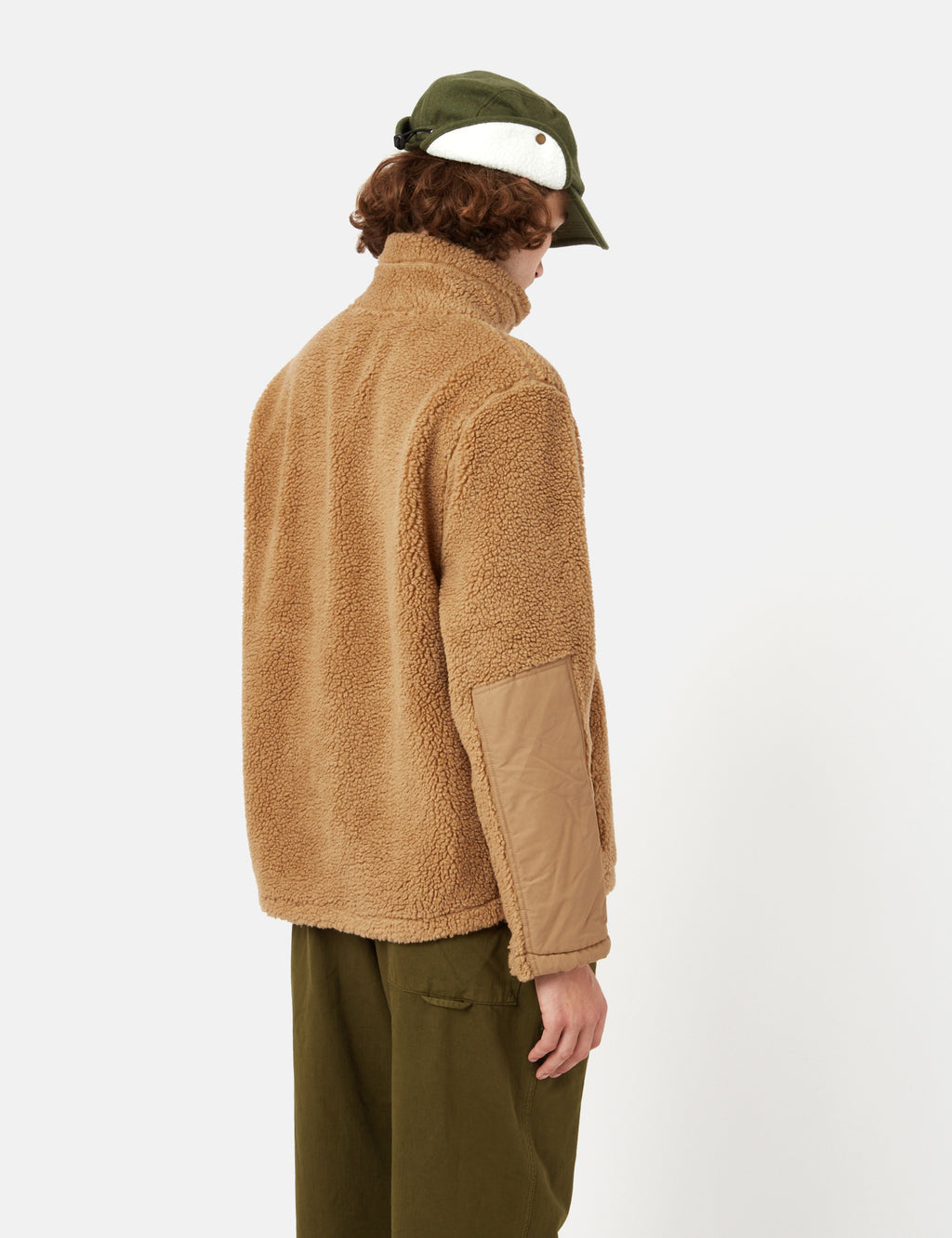 Veste Bhode X Brisbane Moss Homme, Taille M, Couleur Cannelle (cinnamon), En Velours Côtelé, Fermeture Zip