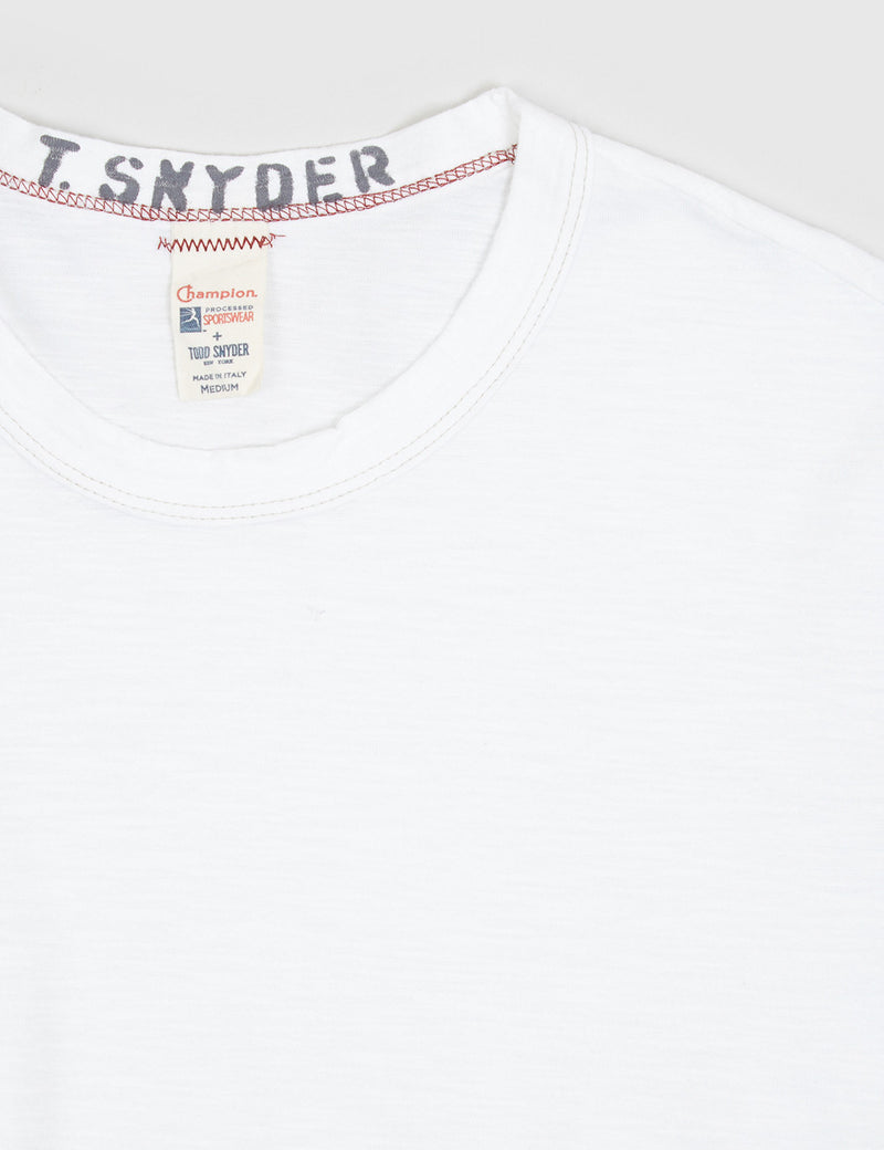Champion x Todd Snyder Crewneck T-Shirt - White