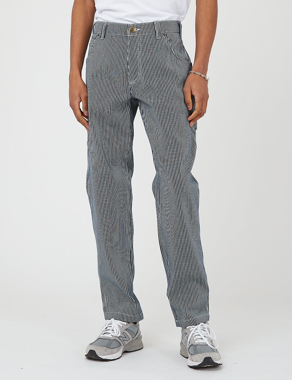 Dickies Garyville Pant Blue White Hickory Stripe URBAN EXCESS
