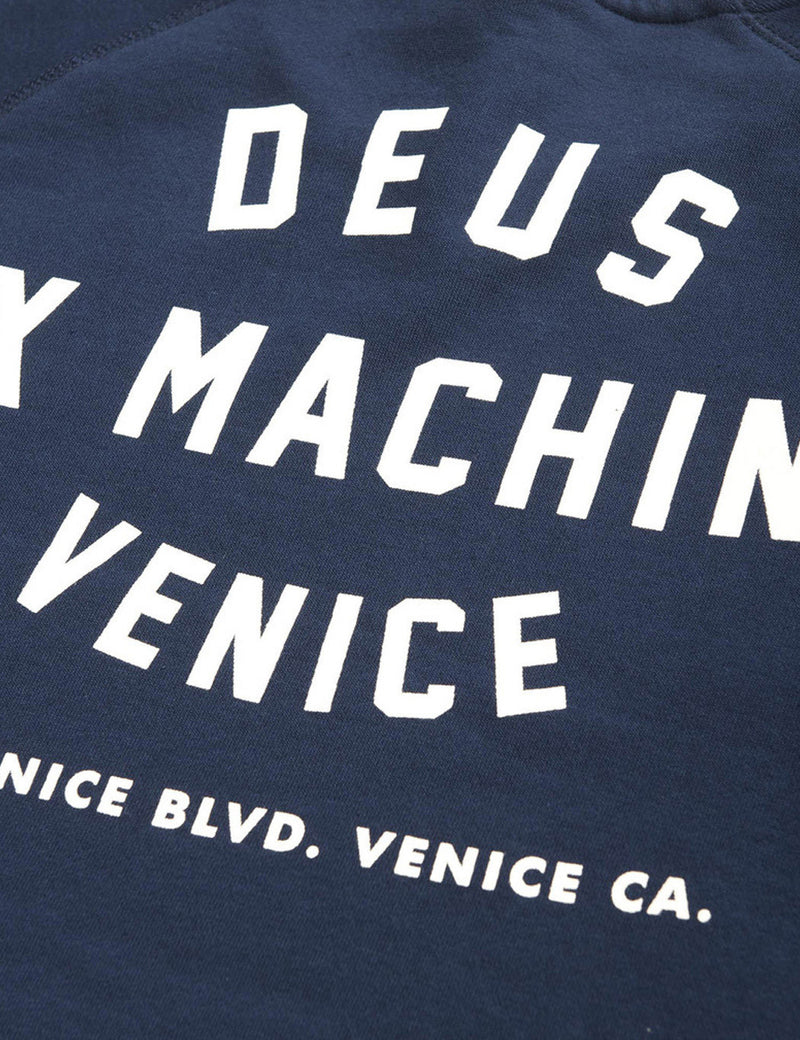 Deus Ex Machina Address Venice LA Sweat - Navy