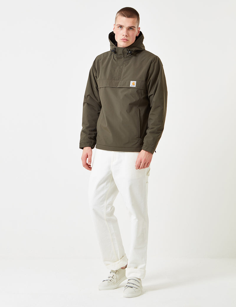 Carhartt Nimbus Pullover Jacket (Fleece Lined) - Cypress Green