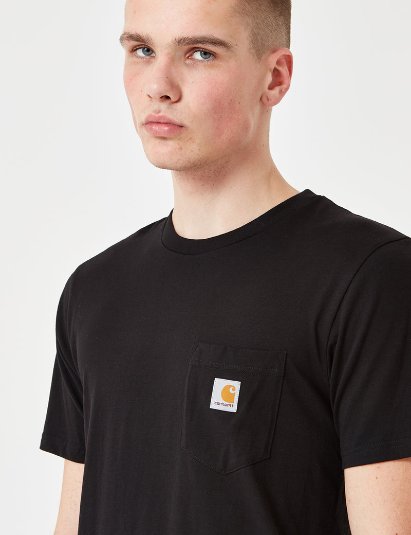Carhartt-WIP Pocket T-Shirt - Black