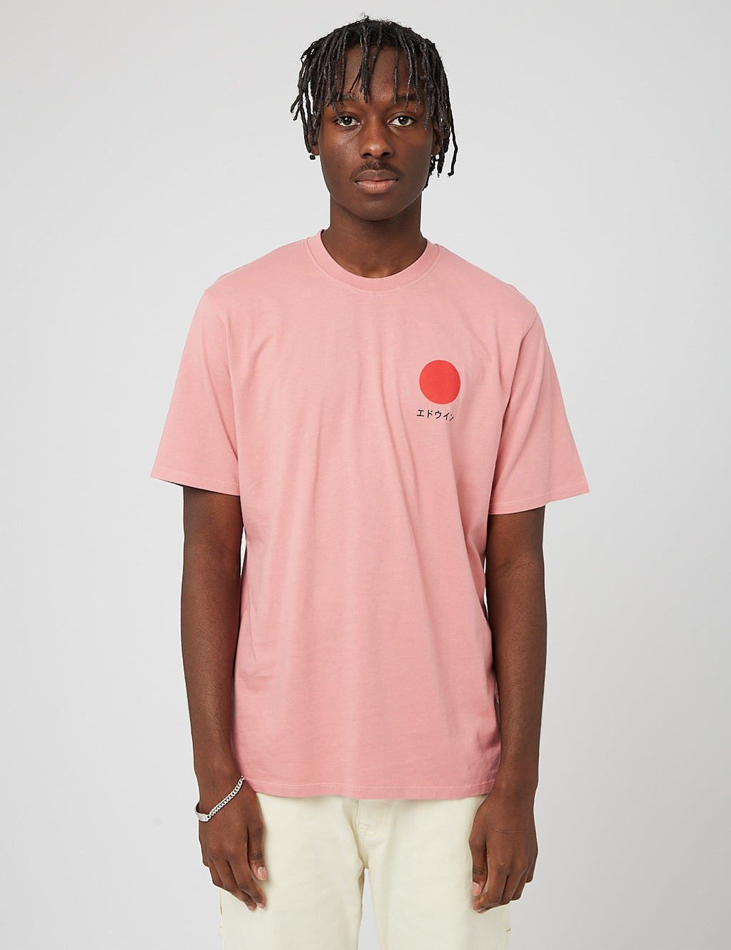 Pink sun sales shirt