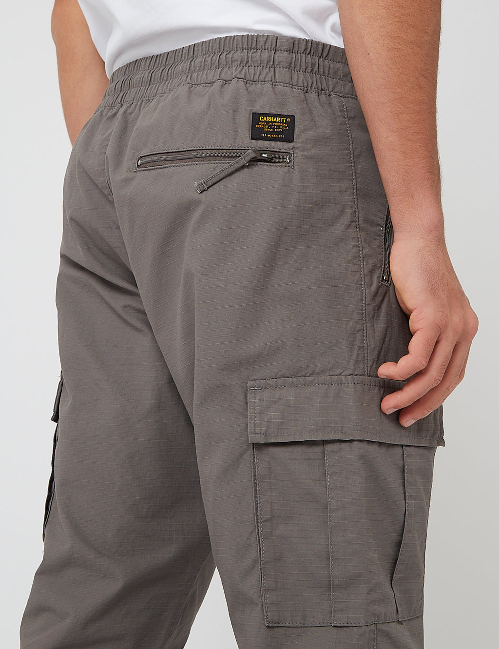 Carhartt-WIPカーゴジョガーパンツ-エアフォースグレーリンス