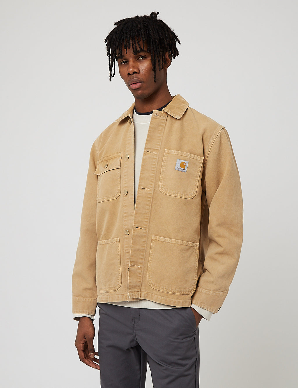 Carhartt-WIPミシガンコート-ダスティハミルトンブラウン|URBAN