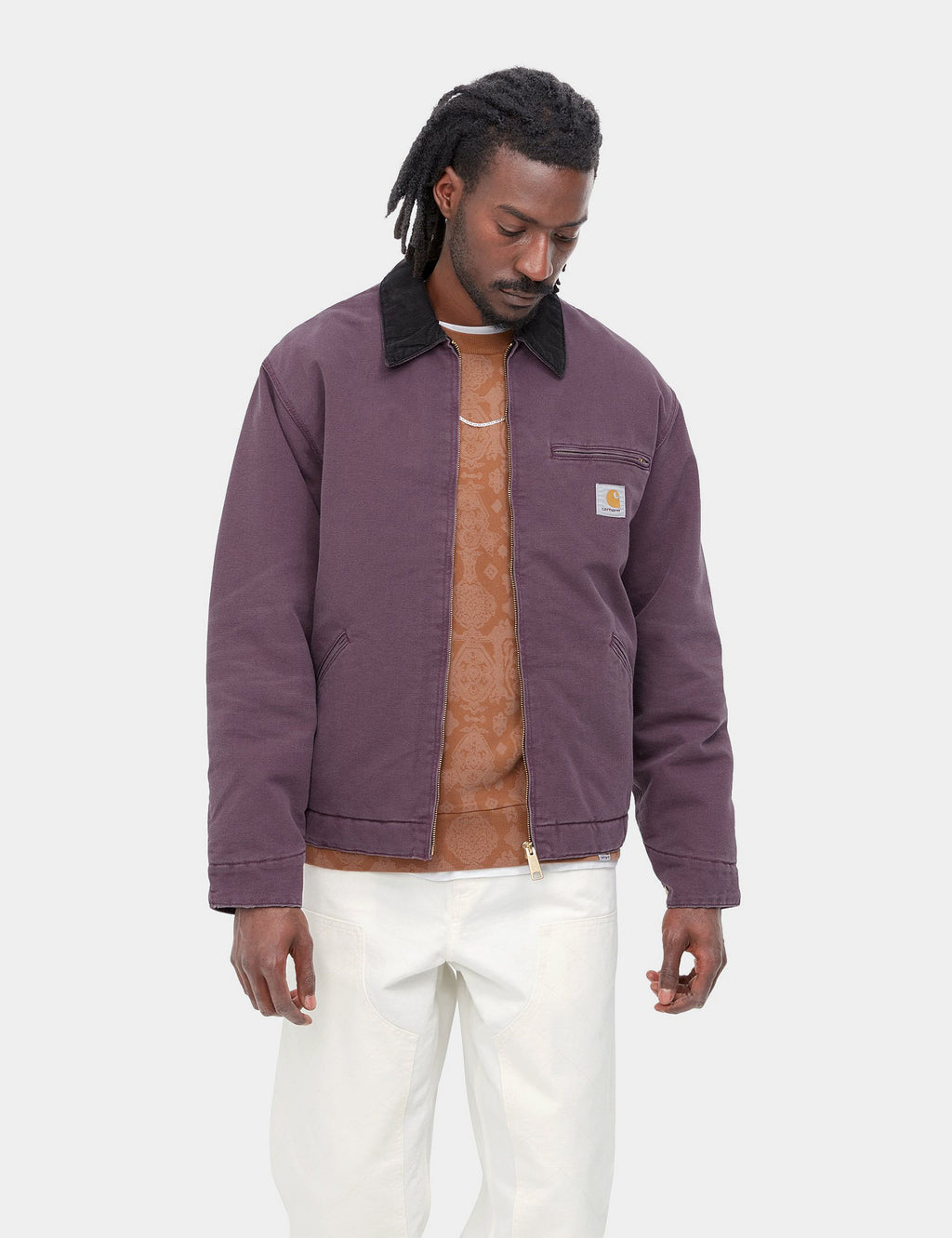 Carhartt-WIP OG Detroit Jacket - Dark Plum/Black I Urban Excess ...