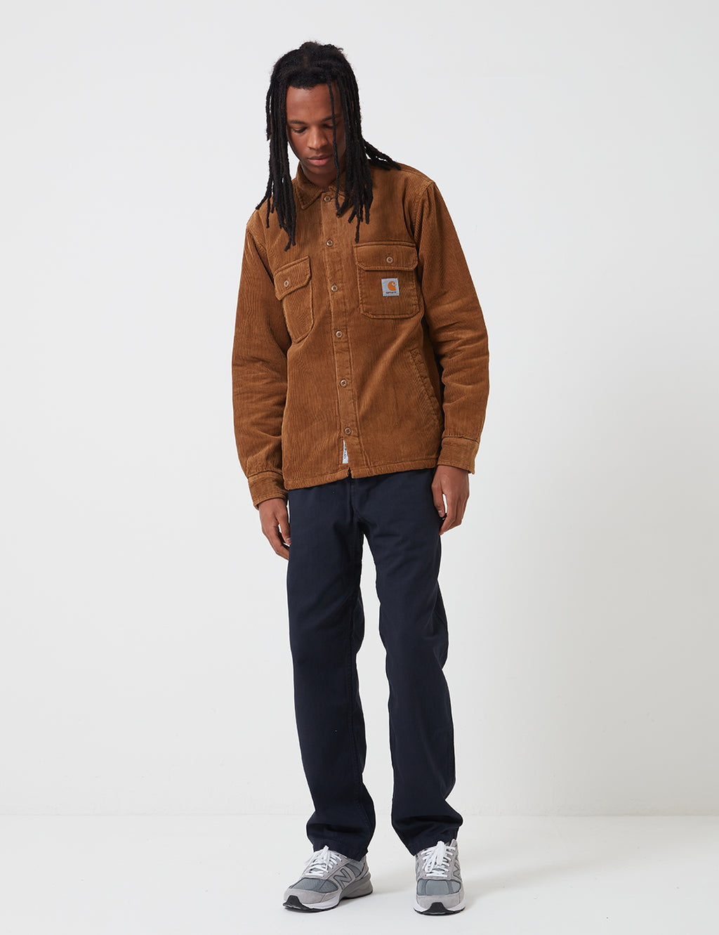 Chaqueta outlet Carhartt WIP Whitsome Shirt Jac Hamilton Brown