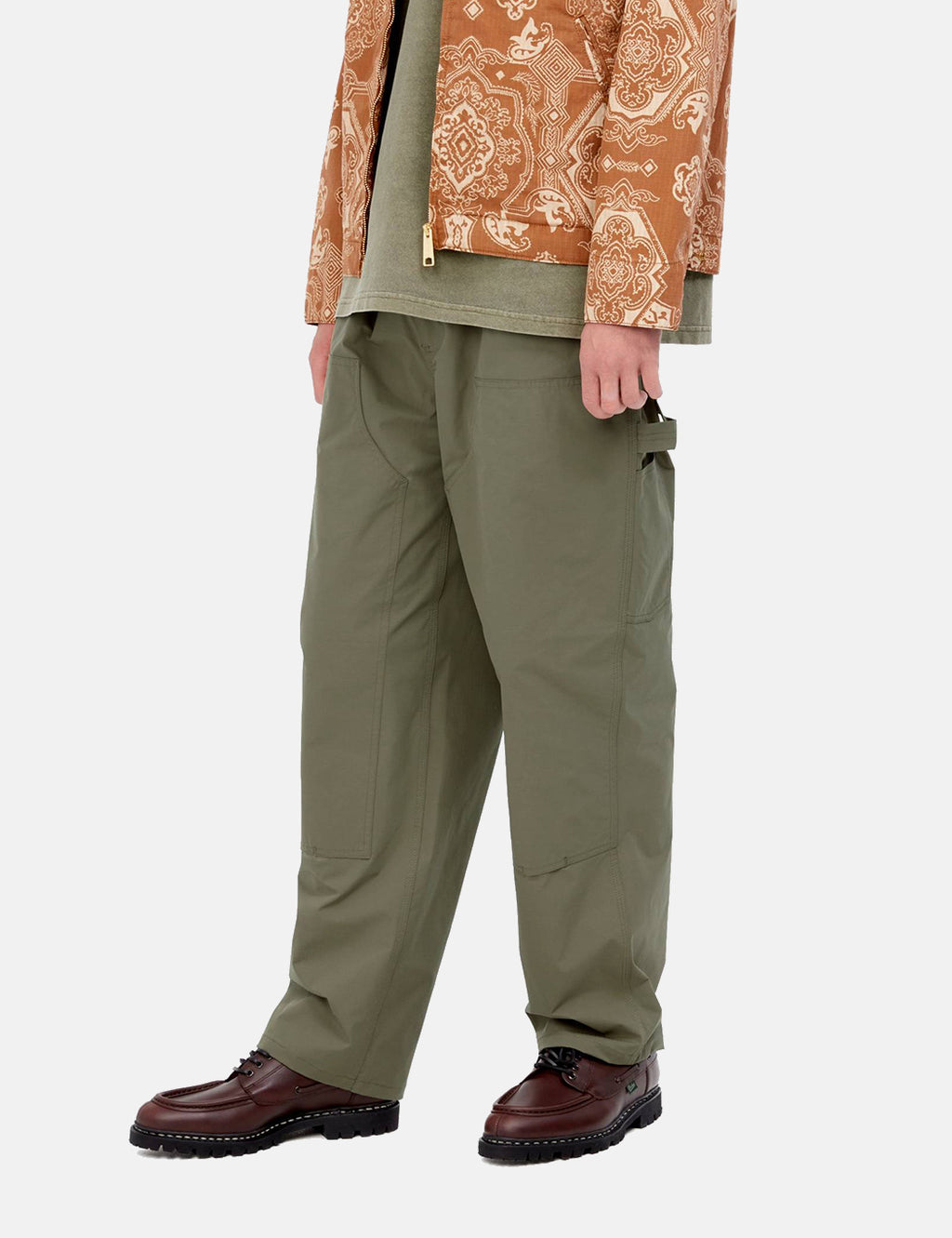 Carhartt-WIP-WIPモンタナパンツ（リップストップ）-海藻グリーンI