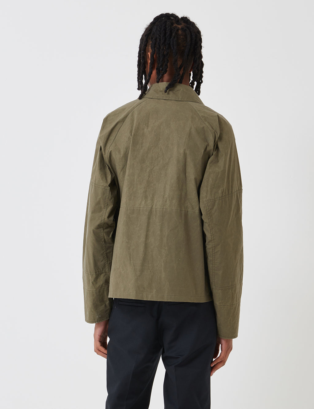Barbour x Engineered Garments Unlined Graham - Olive | URBAN 