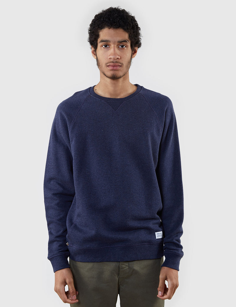 Norse Projects Ketel Crew Sweat - Navy Blue