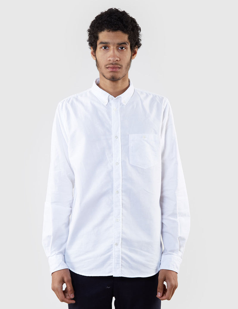 Norse Projects Anton Oxford Shirt - White
