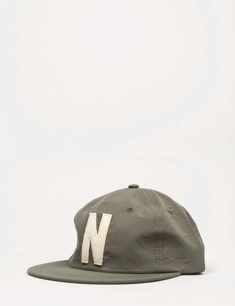 Norse Projects Summer Cotton 6-Panel Cap - Dried Olive