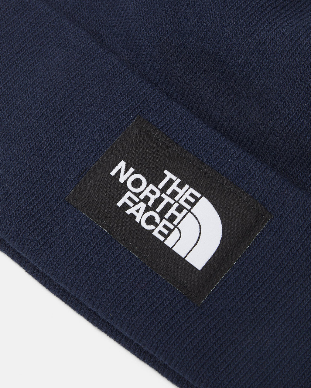 navy blue north face beanie