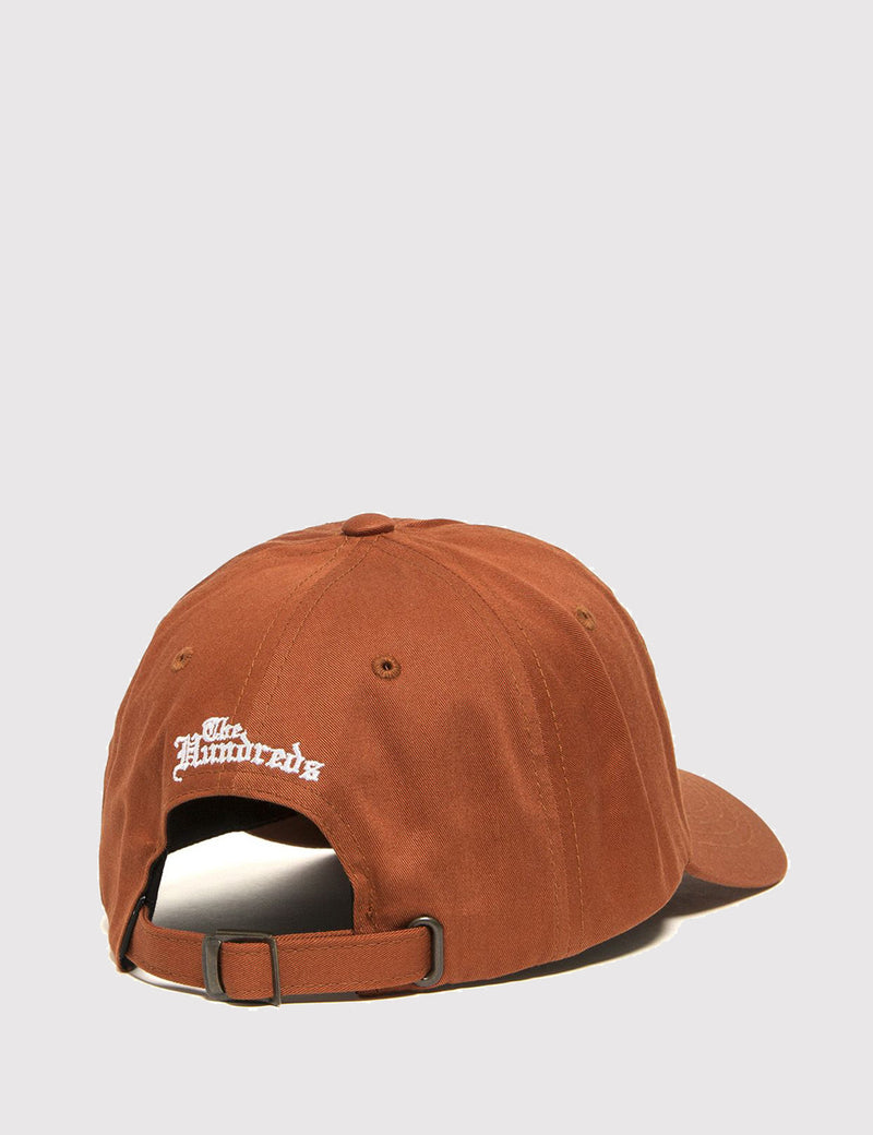 The Hundreds The Rose Curved Peak Cap - Field Tan