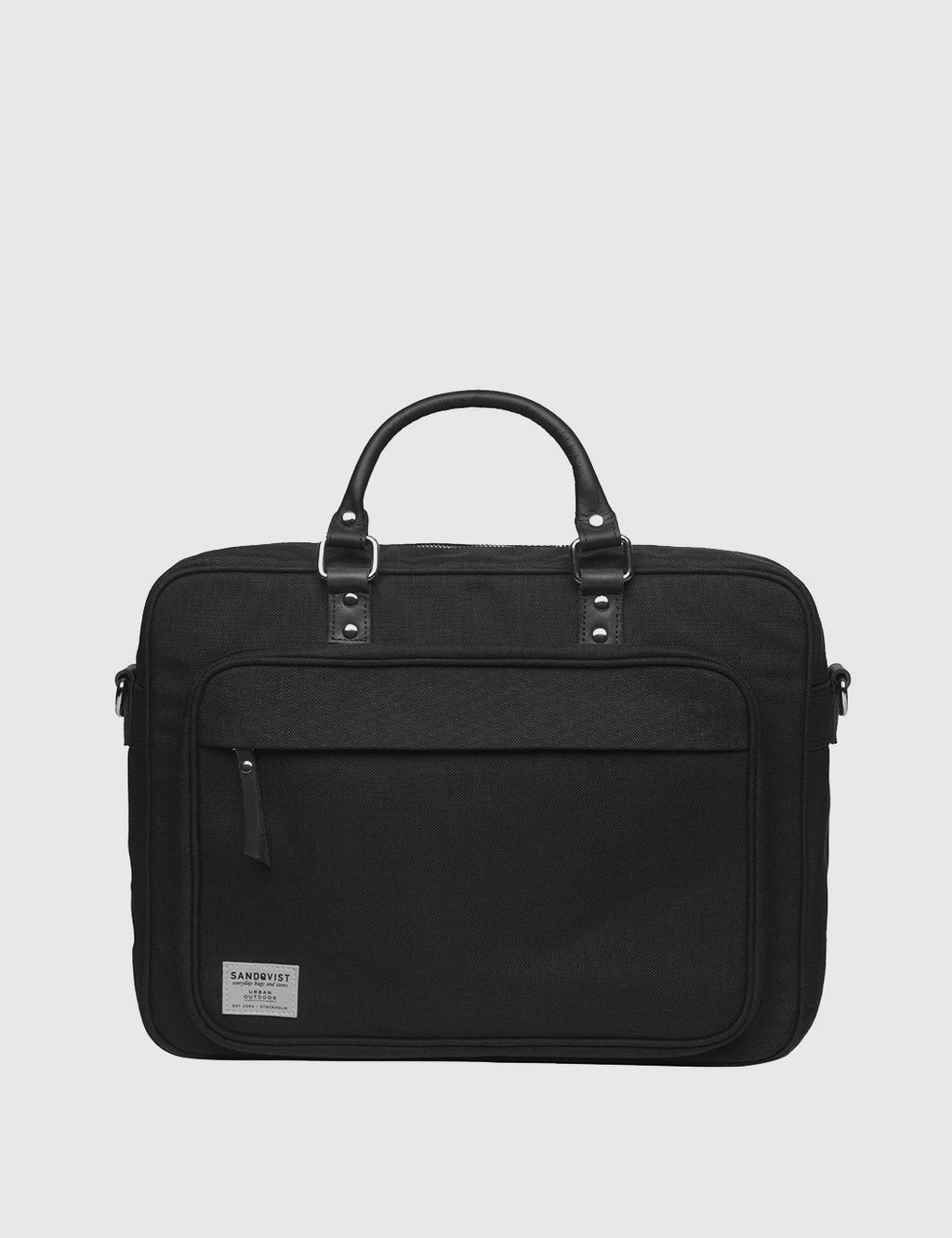 Sandqvist Pontus Laptop Bag Black URBAN EXCESS.