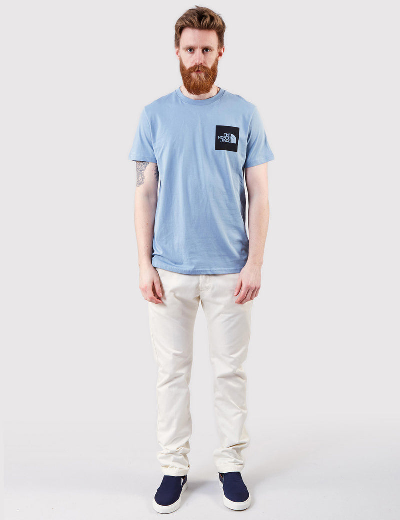 North Face Fine T-Shirt - Faded Denim