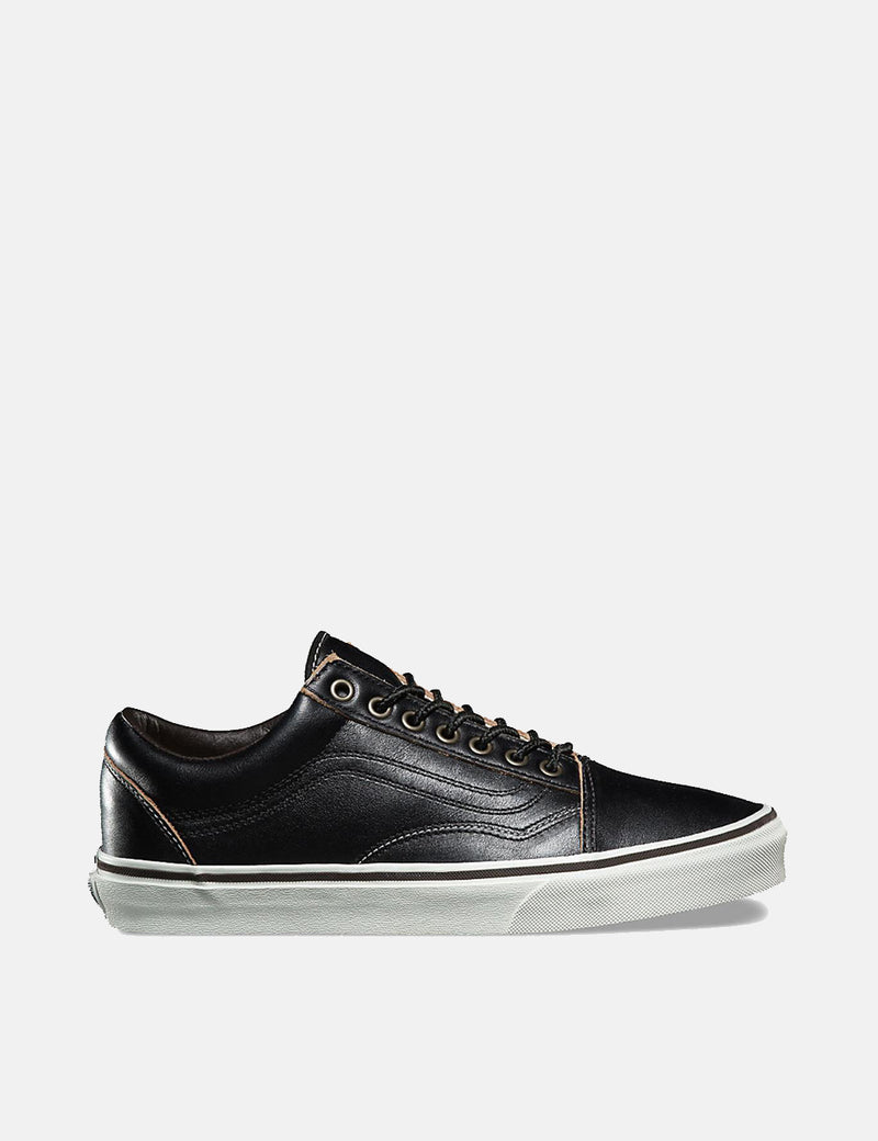 Vans Old Skool (Premium Leather) - Black