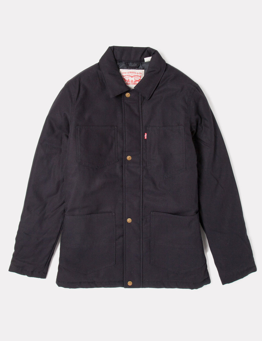 Levis Insulated Utility Jacket Black URBAN EXCESS