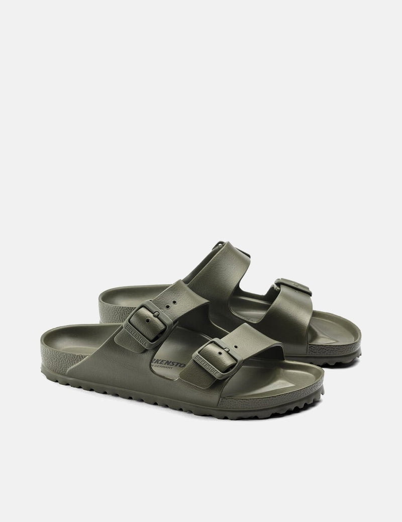 Birkenstock Womens Arizona EVA Sandal (Narrow) - Khaki Brown