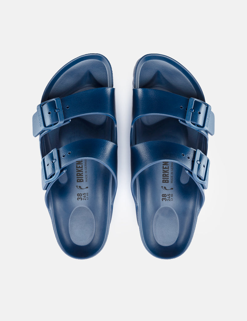 Birkenstock Womens Arizona EVA Sandals (Narrow) - Navy Blue