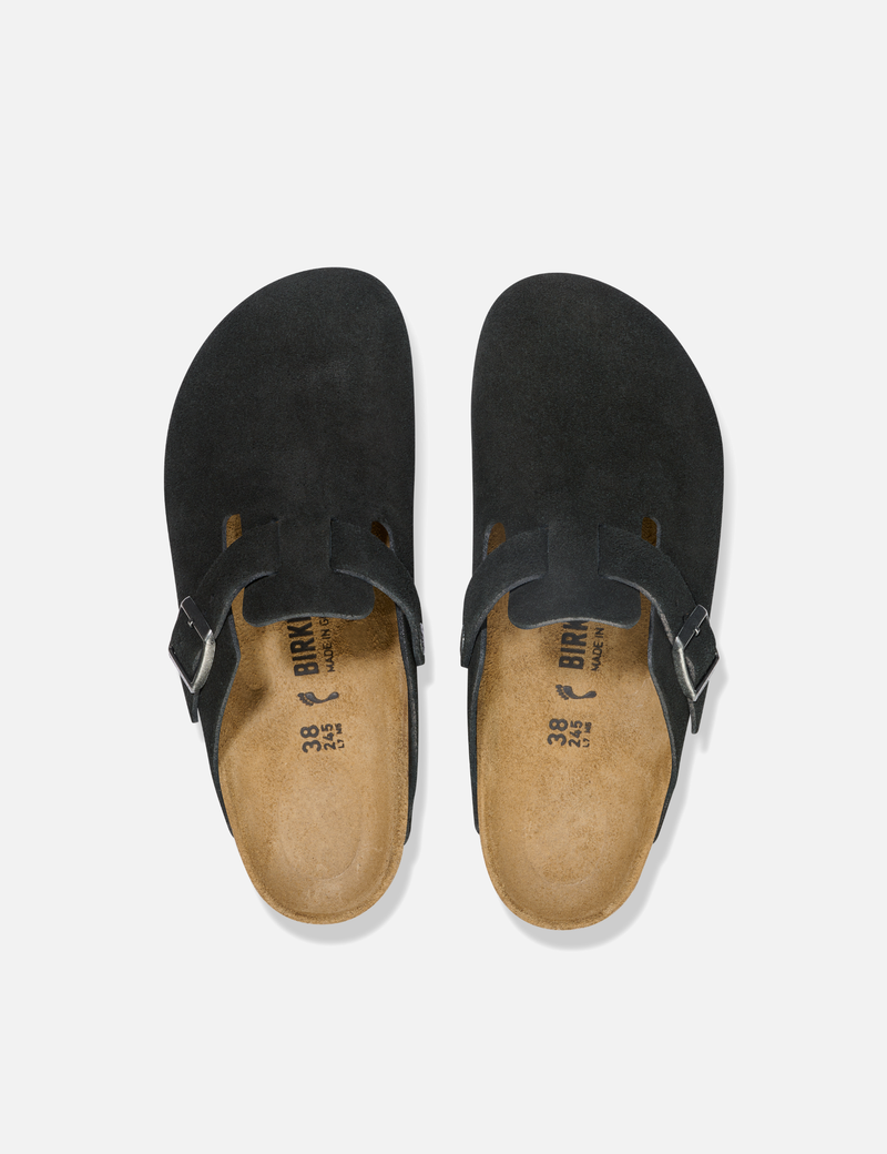 Birkenstock Boston Clogs (Regular) - Black