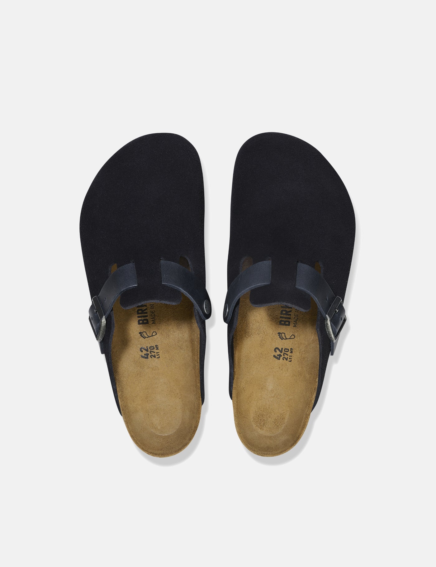 Birkenstock Boston Clogs (Regular) - Midnight Navy | Urban Excess