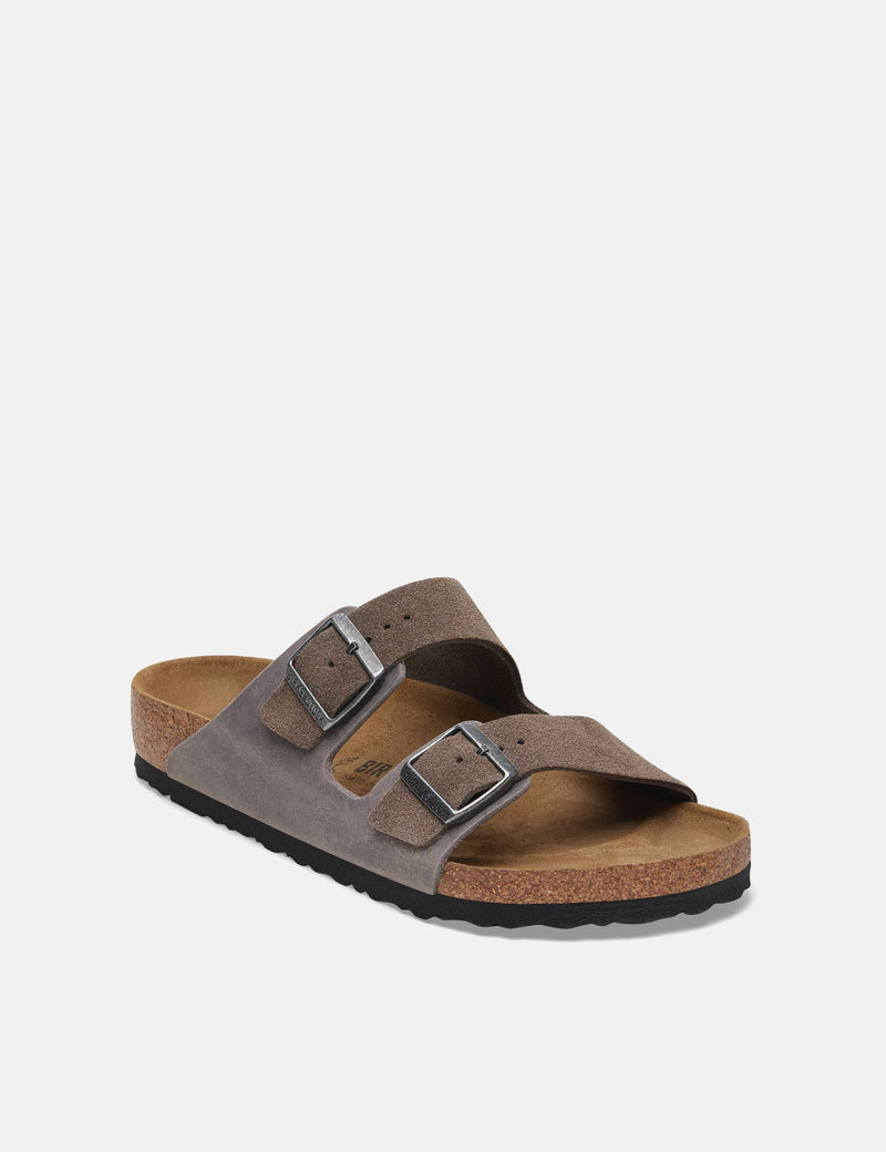 Birkenstock Arizona Suede (Regular) - Concrete Gray