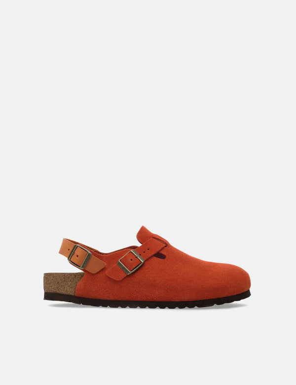 Birkenstock Tokio Suede (Regular) - Rust Brown