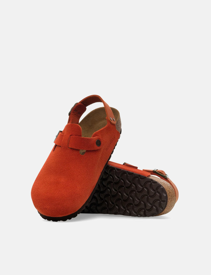 Birkenstock Tokio Suede (Regular) - Rust Brown