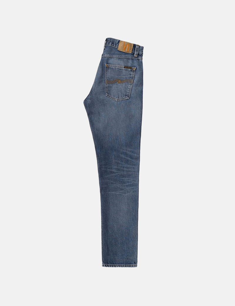 Nudie Jeans Gritty Jackson Jeans (Regular) - Blue Traces