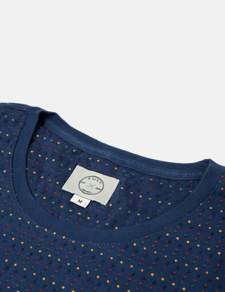 Suit Bayswater Polka Dot T-shirt - Navy/Multi