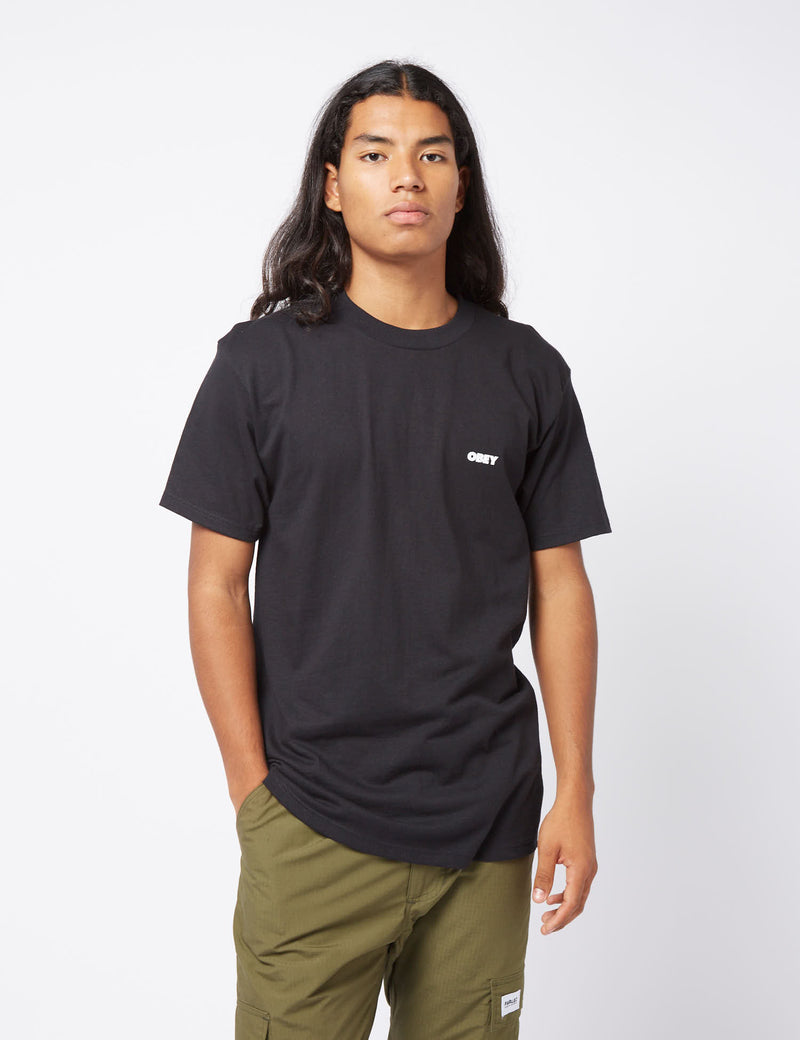 Obey Bold T-Shirt - Black