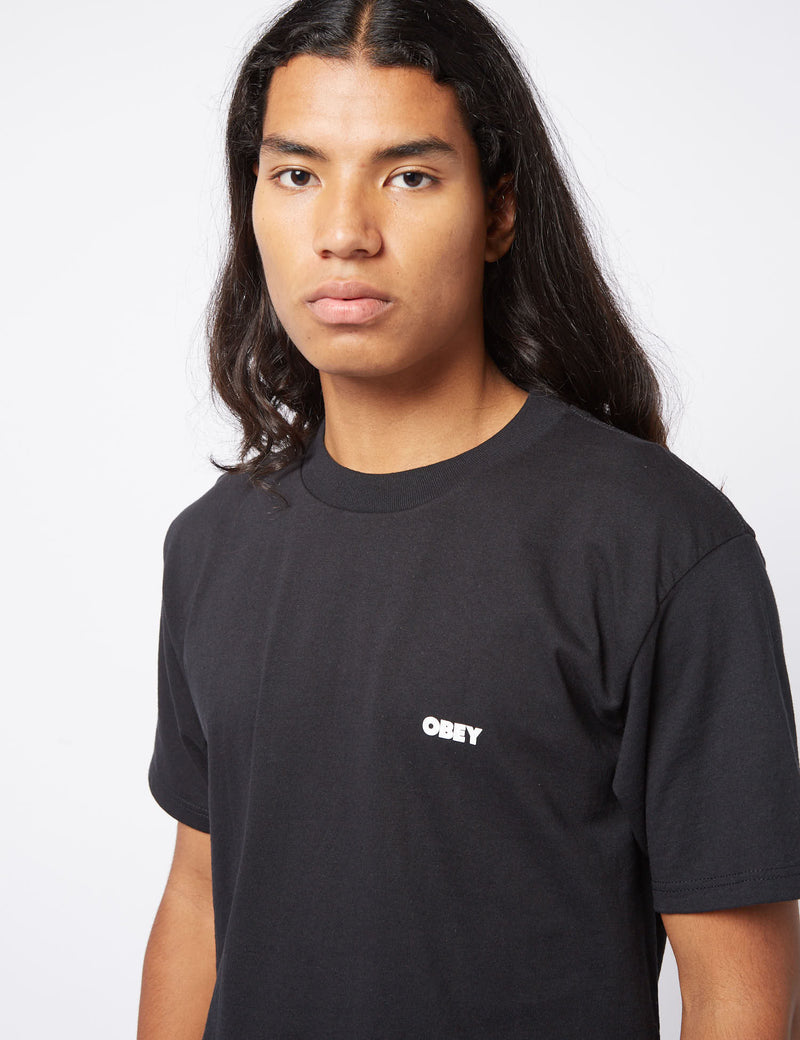 Obey Bold T-Shirt - Black