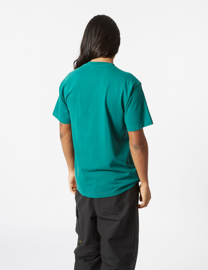 Obey Bold 3 T-Shirt - Adventure Green